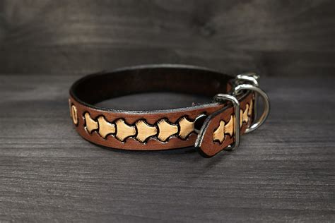Personalized Leather Collar For Small Dogs With Name Personalised