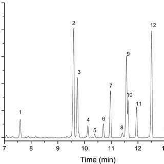 Chromatogram Obtained By Hplc Apci Ms Ms In Positive Mode From The