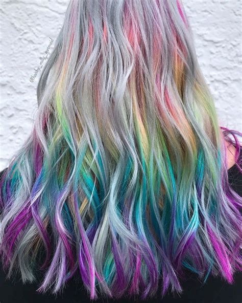 Hair By Milly🧜🏼‍♀️ On Instagram 🦄unicorn Dreams Color Pulpriothair