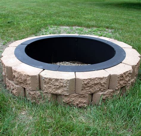 20 Diy Easy Building A Fire Pit With Bricks For Your Yard And Garden