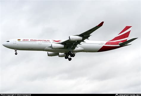 3b Nbi Air Mauritius Airbus A340 313 Photo By Glenn Azzopardi Id