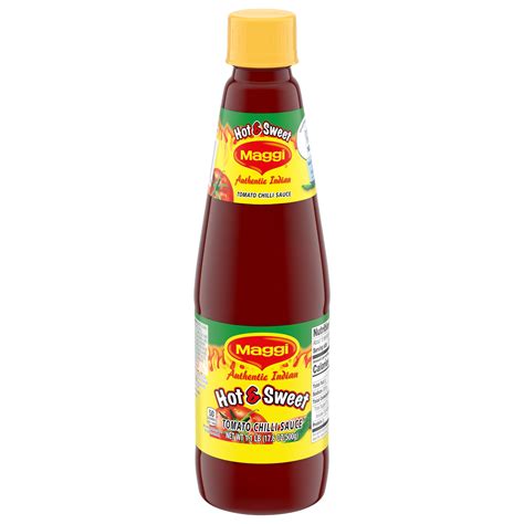 Hot And Sweet Chili Sauce 500 G Bottle Official Maggi