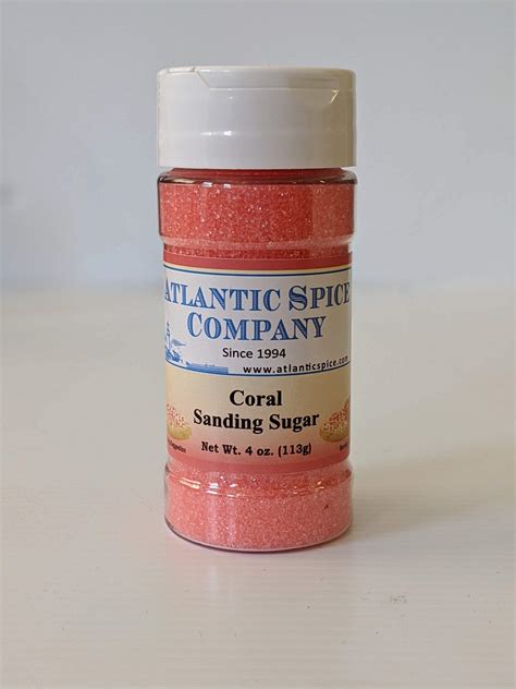 I was super excited about it and went crazy one afternoon. Coral Sanding Sugar