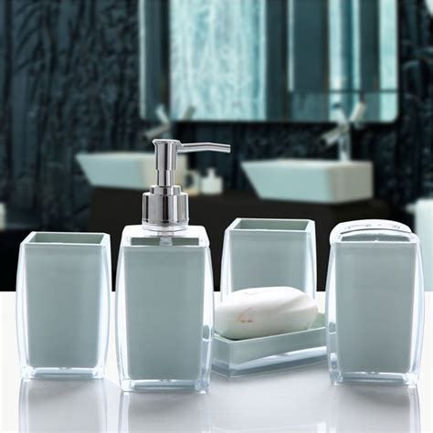 See more ideas about bathroom accessories sets, bathroom accessories, bathroom. Crystal Acrylic Elegant Soap Dish Dispenser Shampoo Bottle ...