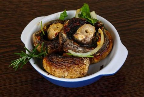 Air Fryer Stuffed Garlic Mushrooms | Recipe This