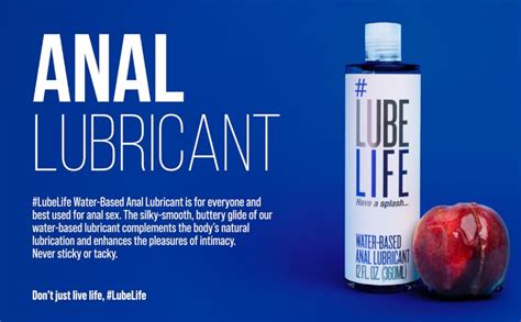 Amazon Com Lubelife Water Based Anal Lubricant Personal Backdoor Lube For Men Women And