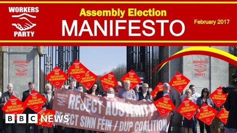 Workers Party Launches Election Manifesto Bbc News