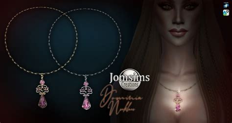 Dominia Necklace At Jomsims Creations Sims 4 Updates
