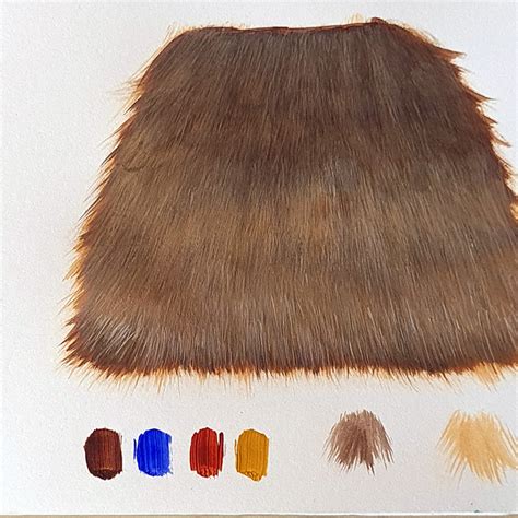 How To Paint A Dog Painting Animal Fur Momi Lotta