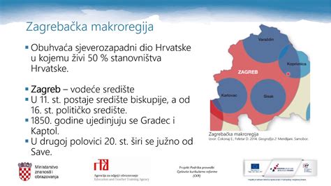 Geografija 4 R SŠ Nodalno Funkcionalna Regionalizacija Hrvatske