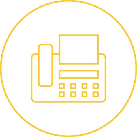 Beautiful Fax Machine Vector Line Icon Line Icons Fax Icons Machine