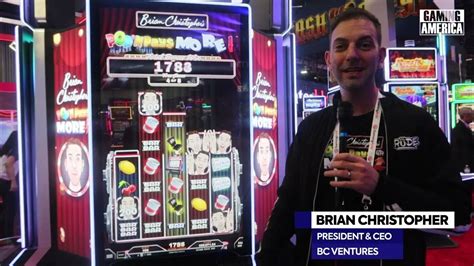 gaming america at g2e 2022 brian christopher product demo brian christopher s pop n pays more