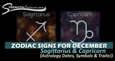 Zodiac Signs Birthdays Strength Essence