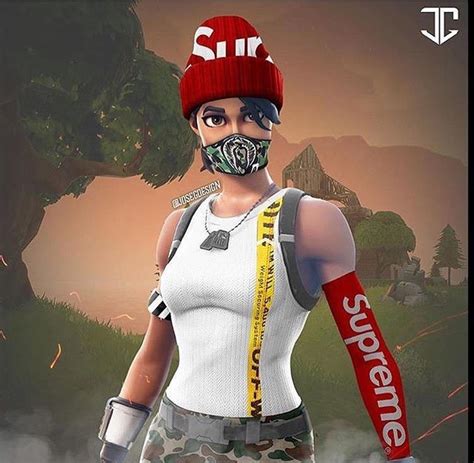 Meet one of the most popular multiplayer games today! Fortnite Supreme Wallpaper | Fortnite Free Link