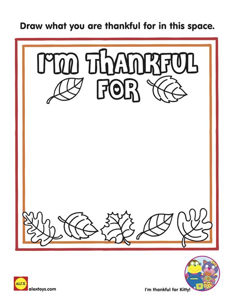What Are You Thankful For Coloring Pages