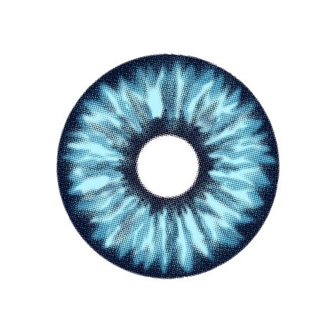 Crazylab Elf Blue Circle Theatrical Contact Lenses
