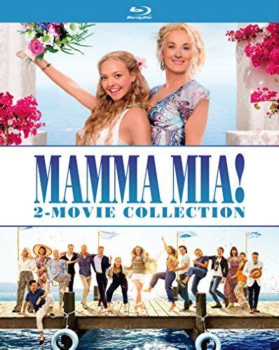 mamma mia 2 movie collection blu ray [2018] [region free] mamma mia movie collection 2 movie