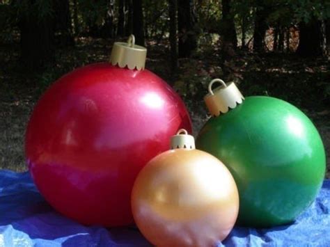 Made for both indoor and outdoor use. Inflatable Christmas Ornaments - Ideas on Foter