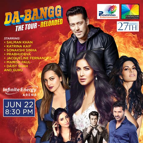 Salman Khan And Stars Da Bangg Reloaded Indian Event In Atlanta Local World Guide