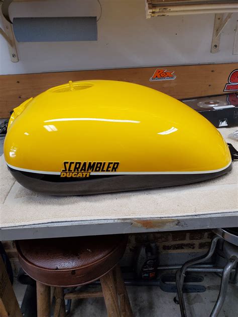 Larger Scrambler Fuel Tank Ducati Scrambler Forum