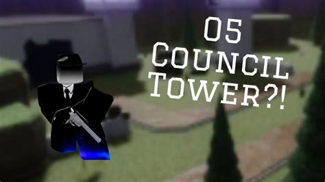 O5 Council Tower Scp Tower Defense Youtube