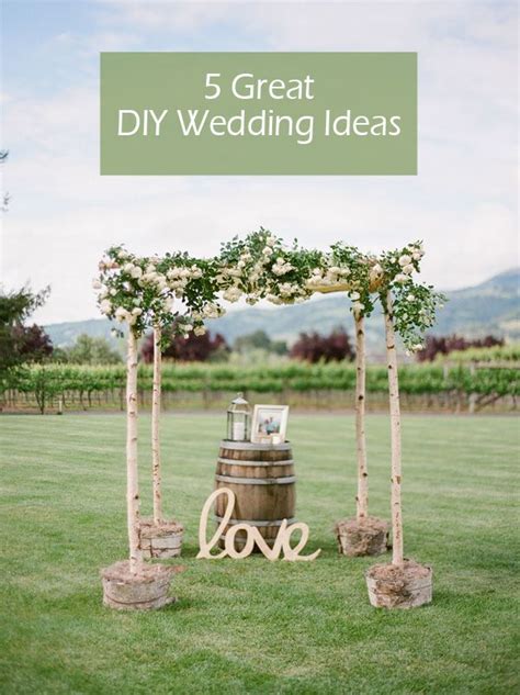 Diy Wedding Ideas For Rustic Weddings Best Easy Ideas