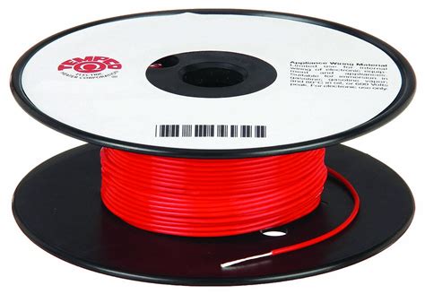 Tempco 22 Awg Wire Size Red High Temp Lead Wire 3grl7ldwr 1055