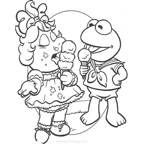 Baby Fozzie Bear Coloring Pages