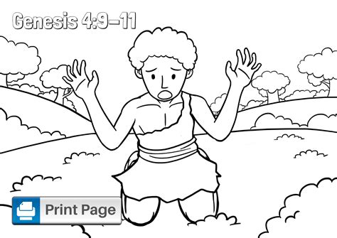 Free Cain and Abel Coloring Pages for Kids (Printable PDFs) – ConnectUS