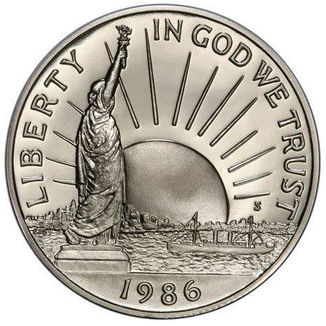 1986 050 Statue Of Liberty Clad Coin Sell Clad Coins