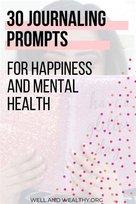 30 Journaling Prompts For Mental Health Plus Free Printable