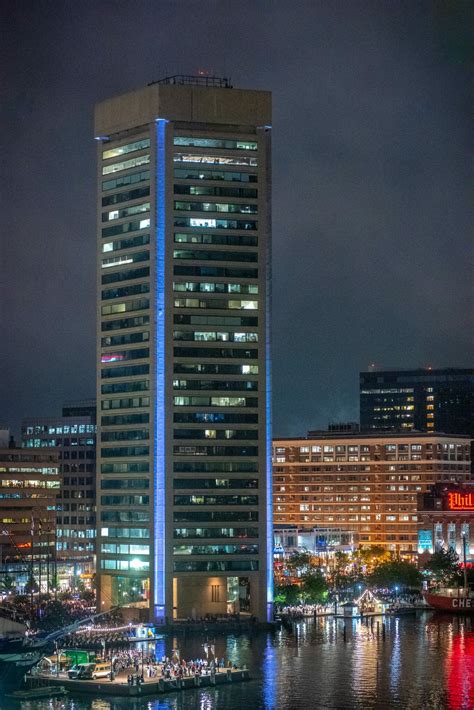 World Trade Center Baltimore Architectural Lighting Image Engineering