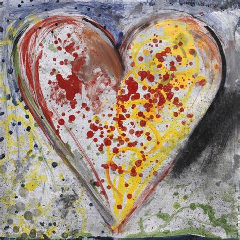 Jim Dine Jim Dine Art Heart Art