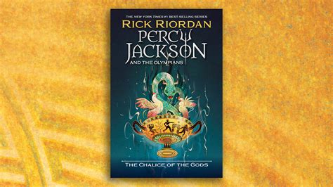 Behold The Cover For Percy Jackson And The Olympians The Chalice Of