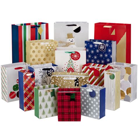 Hallmark Christmas T Bag Bundle Assortment Set Of 16 Costco Uk