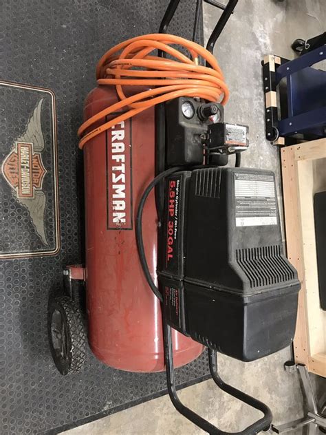 Craftsman 30 Gal Air Compressor 55 Hp Hardly Used For Sale In