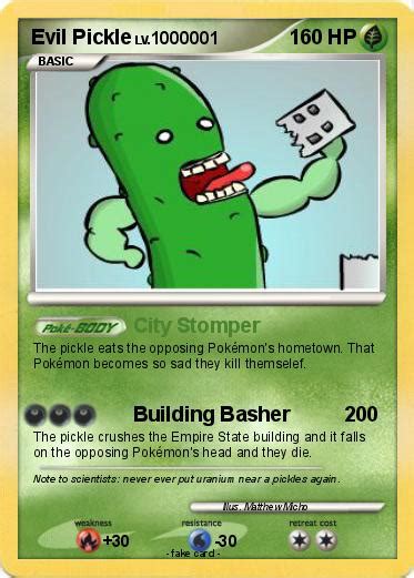 Pokémon Evil Pickle 2 2 City Stomper My Pokemon Card