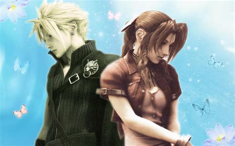 Cloud And Aerith Final Fantasy Vii Wallpaper 36492387 Fanpop