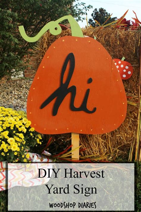 Wall signs look best when they are handmade and you diy them, so we went and found 50 of the best around for you to start decorating those. DIY Harvest Yard Sign Virtual Party