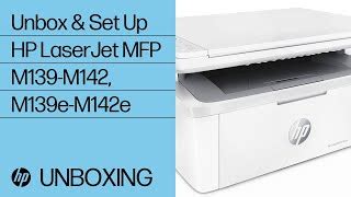 Hp Laserjet Mfp M We Printer Setup Hp Support