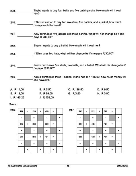 Grade Term Mathematics Worksheet Q A Teacha