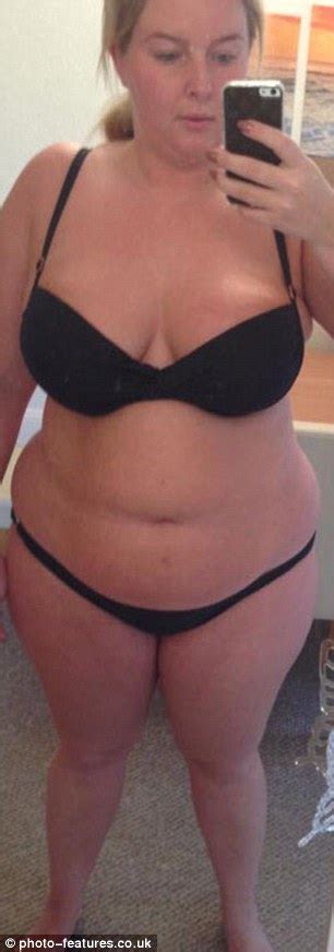 Obese Woman Emma Jo Beadle Loses Six Stone To Fit Into Old Bikini Daily Mail Online
