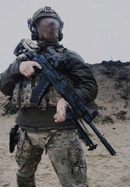 Russian Spetsnaz Operator Pictured Here Testing The Newly Released Rpk