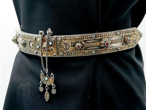 Circassian Silver Womans Belt Late 19th Century Book Clothes
