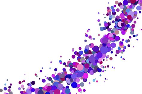 Abstract Purple Confetti Graphic By Davidzydd · Creative Fabrica