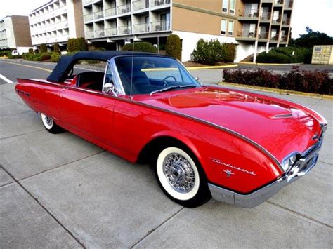 1962 Ford Thunderbird Convertible W Roadster Pkg For Sale