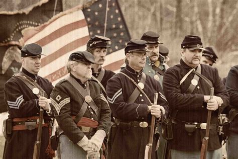 American Civil War 150th Re Enactors Remember The 150th Flickr