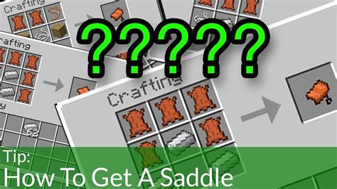 This is the most common use of pufferfish in minecraft. How To Get a Saddle in Minecraft - YouTube