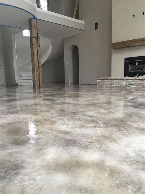 Finished Concrete Floors Concrete Basement Floors Acid Stained