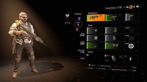 How To Change Clothes Unlock Clothing In The Division Shacknews